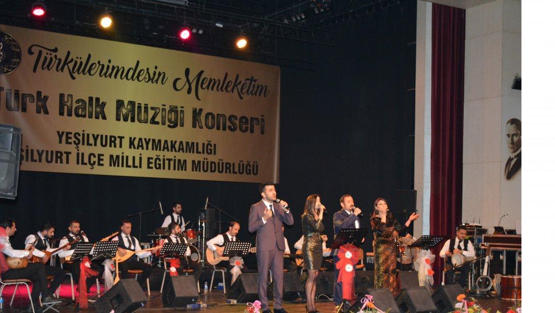 Müdürlüğümüzce Türk Halk Müziği Konseri düzenlendi.