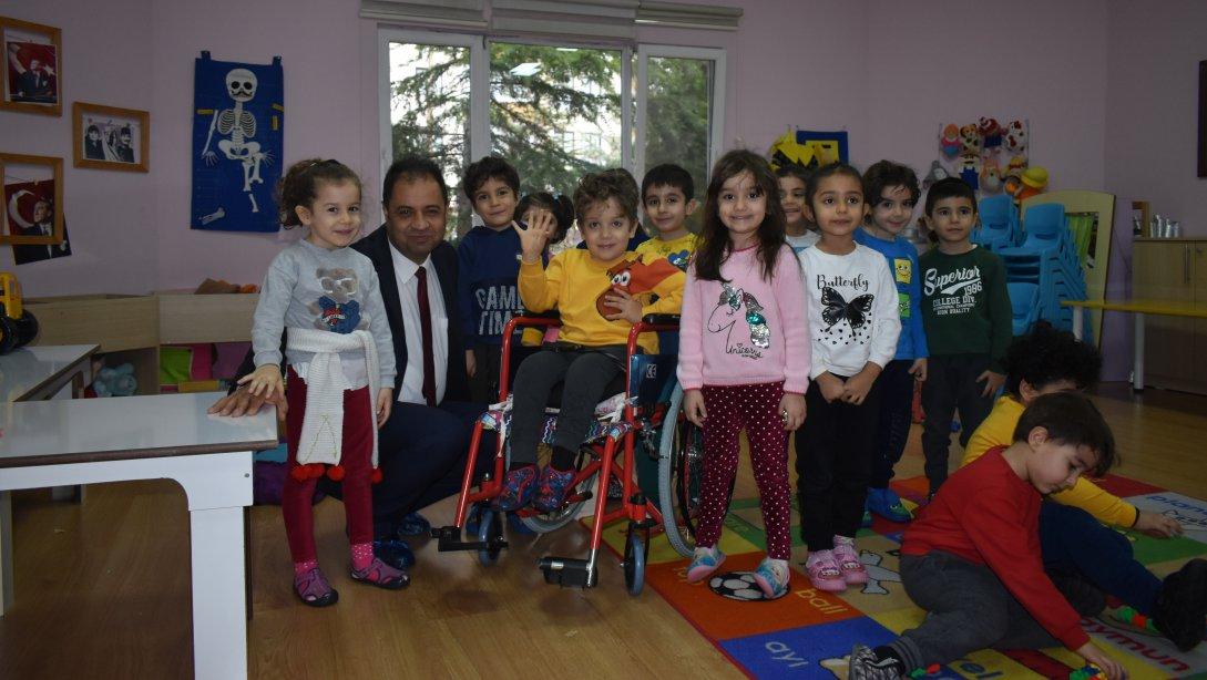 İlçe Milli Eğitim Müdürümüz Cemal KALAY İlçemiz Mustafa Aksoğan Anaokulunu Ziyaret Etti